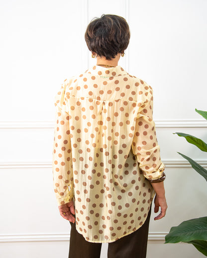 BLUSA CARMEN CELESTE