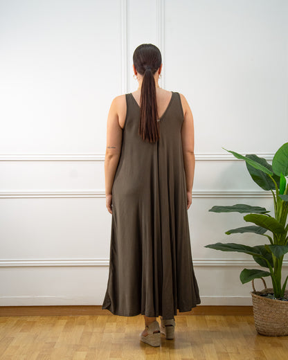 VESTIDO VERONA CHOCOLATE