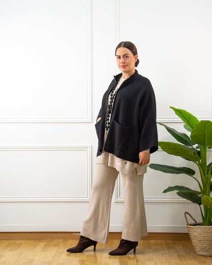 CHAQUETA MARINA NEGRO