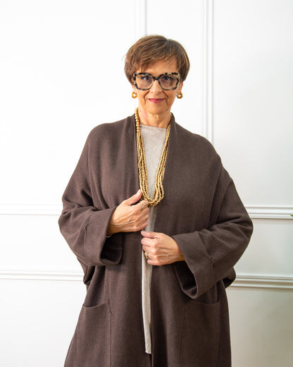 CHAQUETA NICOLA MARRÓN