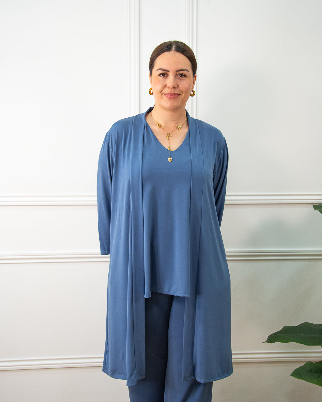 BLUSA LOLA AZUL VAQUERO