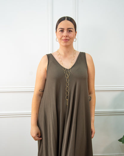 VESTIDO VERONA CHOCOLATE
