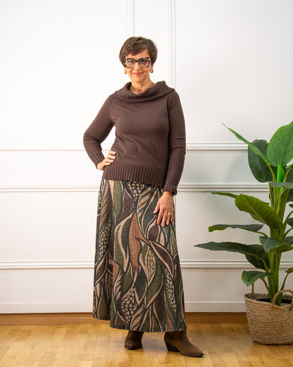 JERSEY BANDÓ MARRÓN