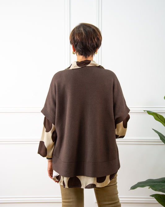 CHAQUETA NAOMI CHOCOLATE