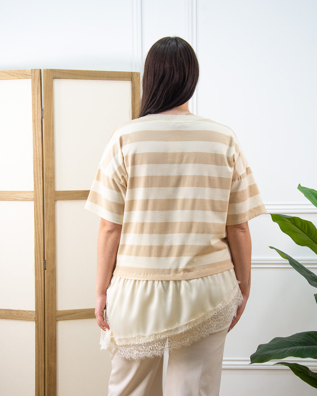 CAMISETA VEGA BEIGE