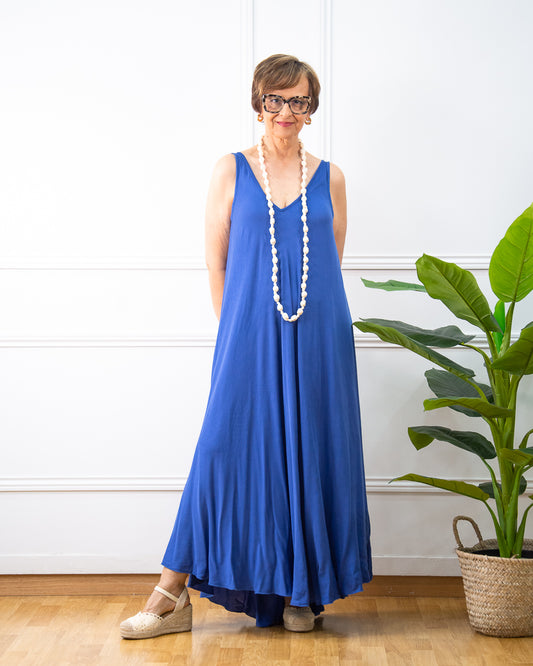 VESTIDO VERONA AZUL ELÉCTRICO