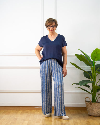 PANTALÓN ESENCIA AZUL VAQUERO