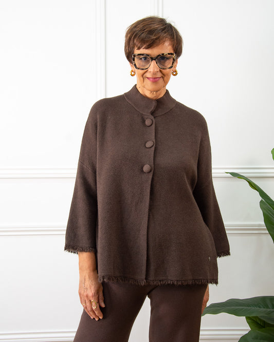 CHAQUETA AURORA MARRÓN