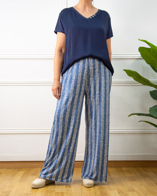 PANTALÓN ESENCIA AZUL VAQUERO