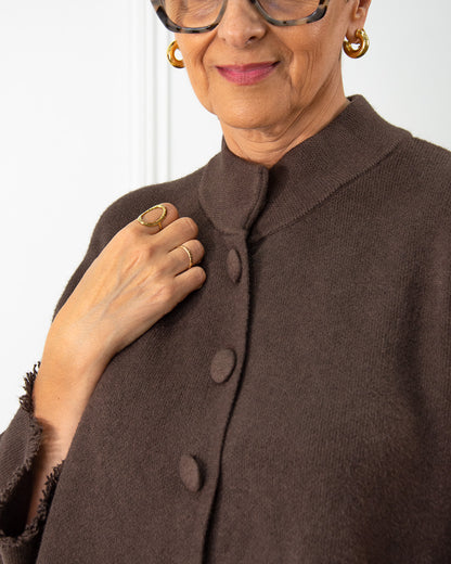 CHAQUETA AURORA MARRÓN