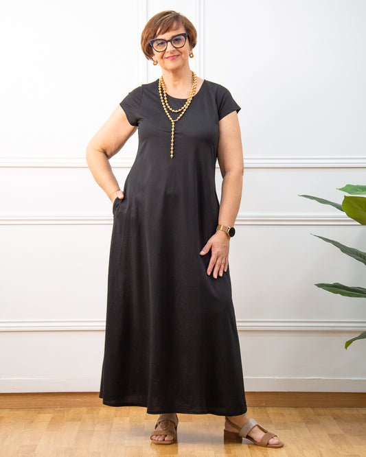 VESTIDO VENEZIA NEGRO