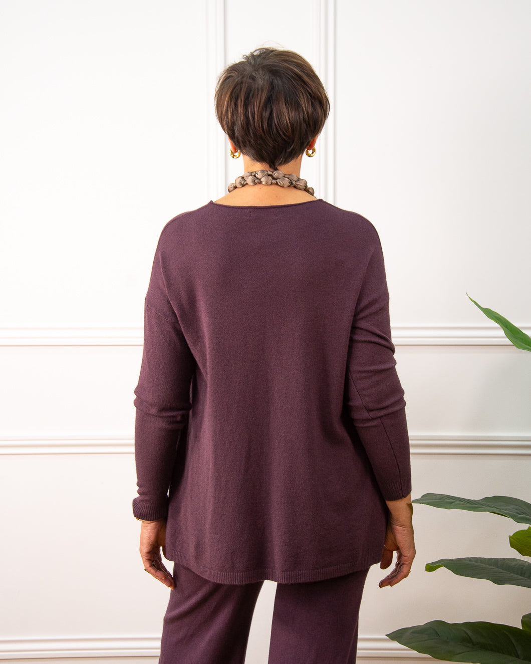 JERSEY BÁSICO BERENJENA