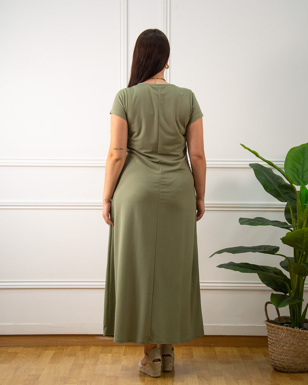 VESTIDO VENEZIA KAKI
