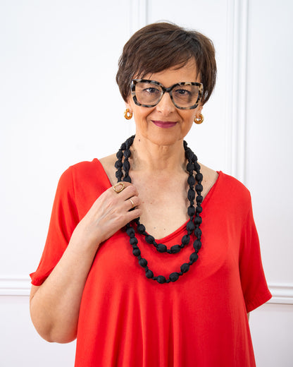 VESTIDO AVA ROJO