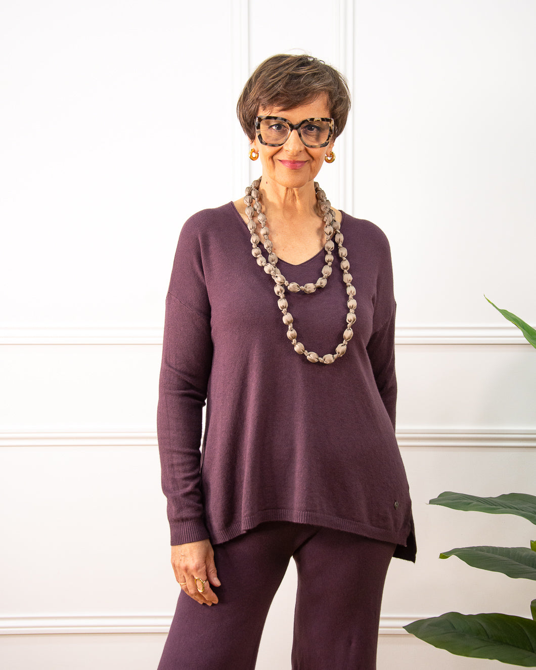 JERSEY BÁSICO BERENJENA