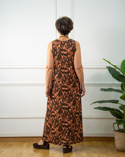 VESTIDO BRUNA MARRÓN