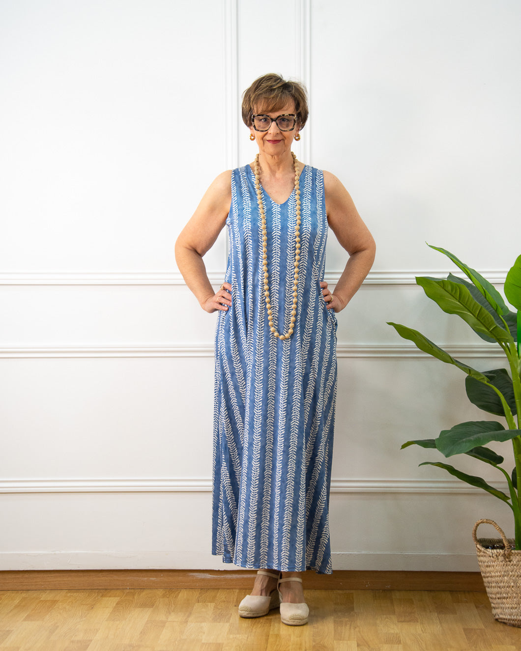 VESTIDO ESENCIA AZUL VAQUERO