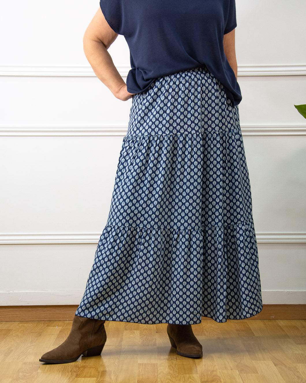 FALDA INDICHIC AZUL
