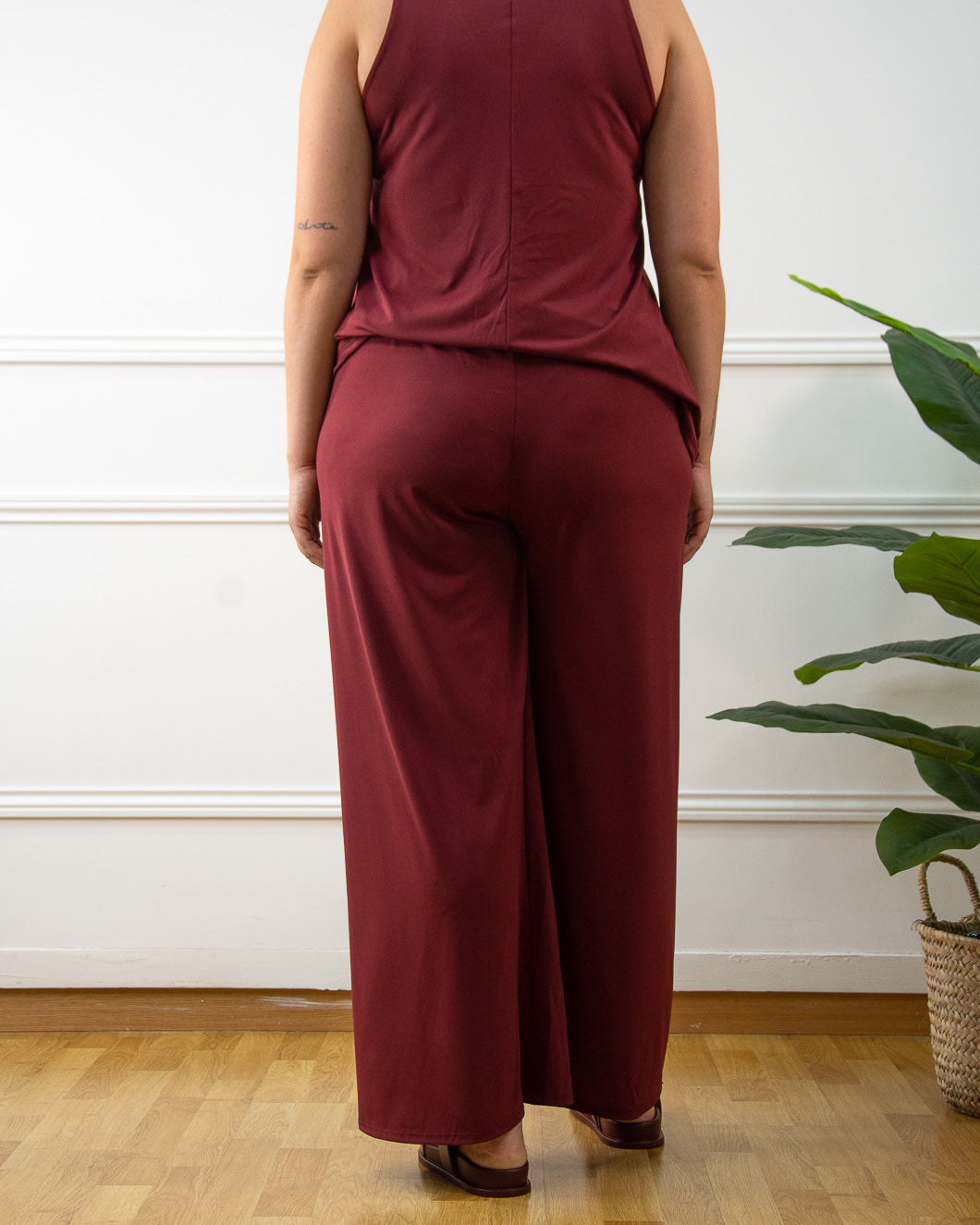 PANTALÓN LOLA GRANDE BURDEOS