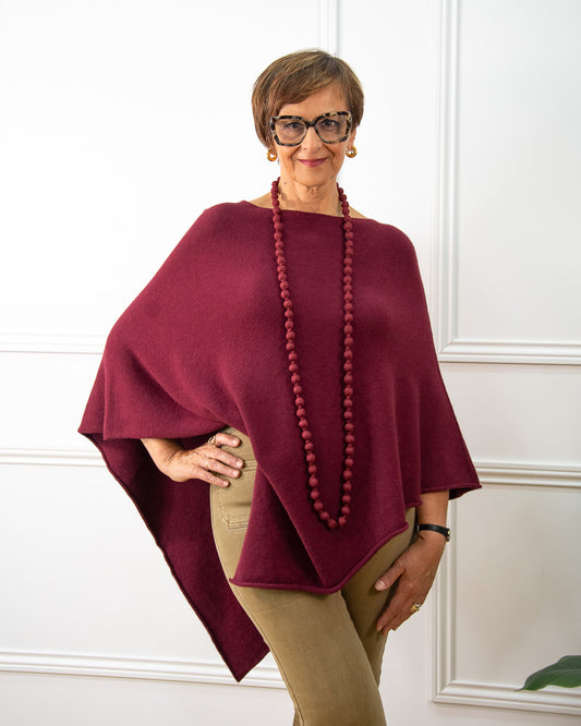 PONCHO KIKA GRANATE