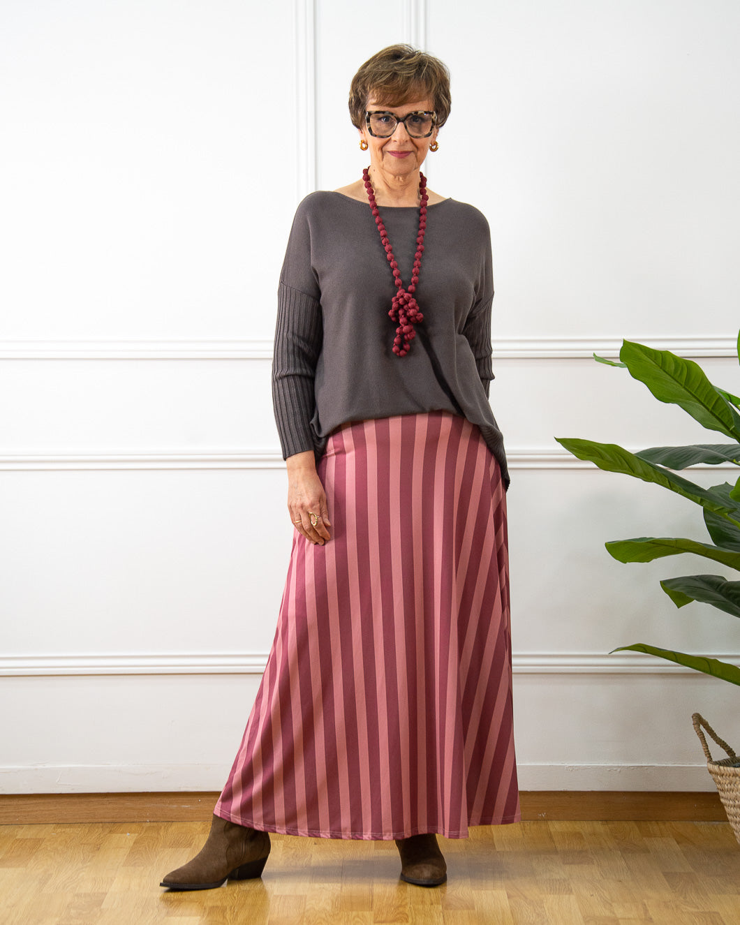 FALDA ARMONÍA ROSA