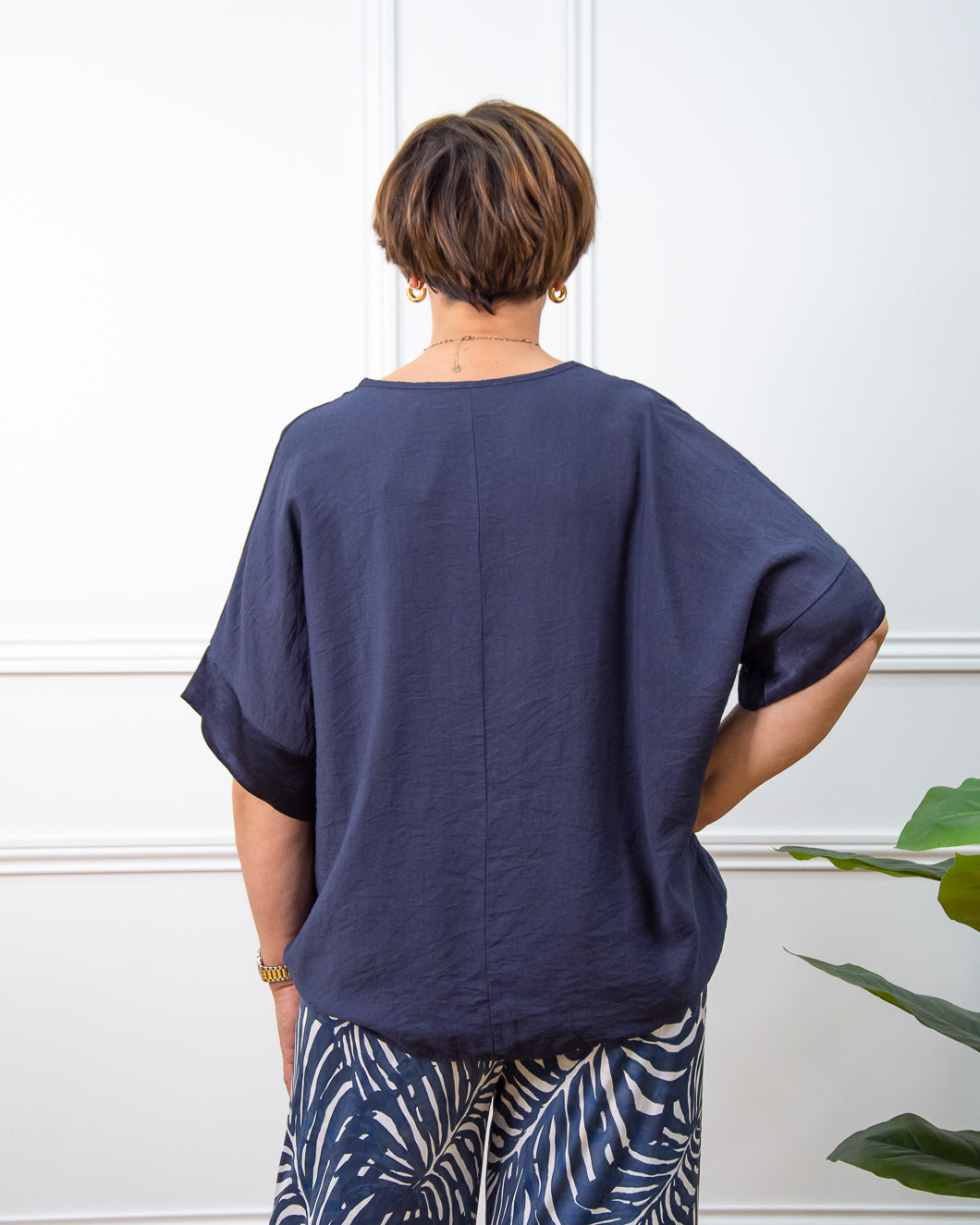 BLUSA JAPAN AZUL MARINO