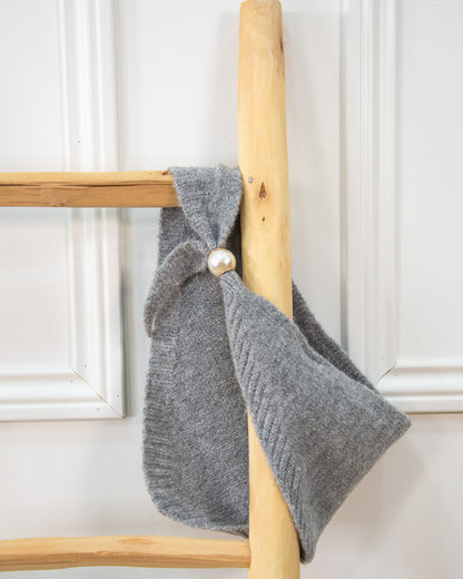BANDANA PERLA GRIS