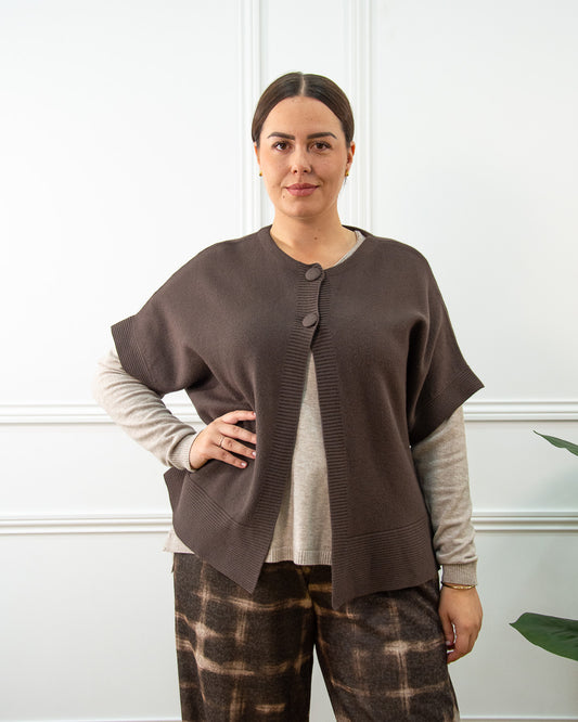 CHAQUETA DEMI MARRÓN