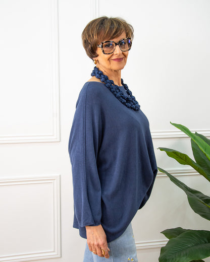 JERSEY FIONA AZUL MARINO