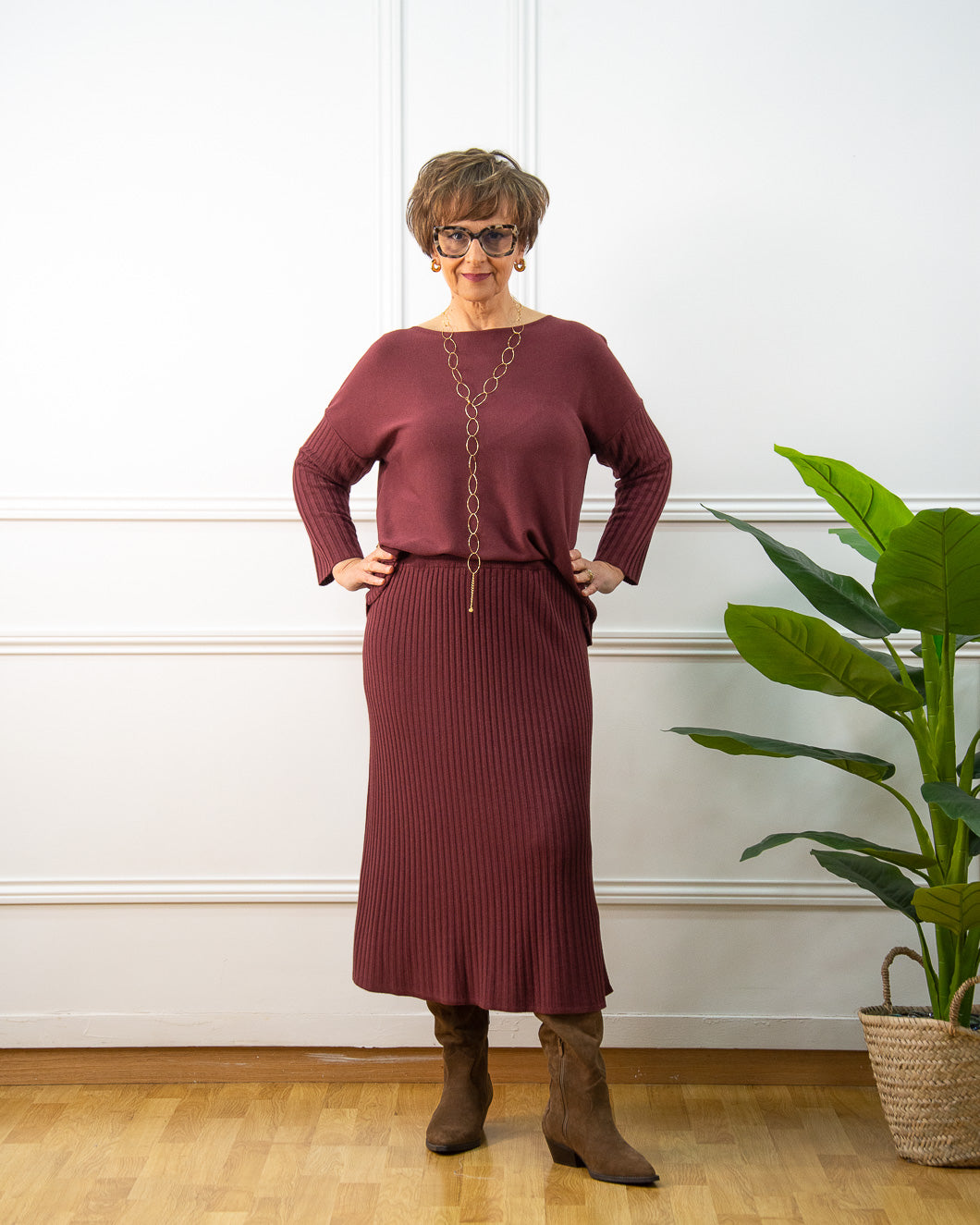 CONJUNTO PENNY GRANATE