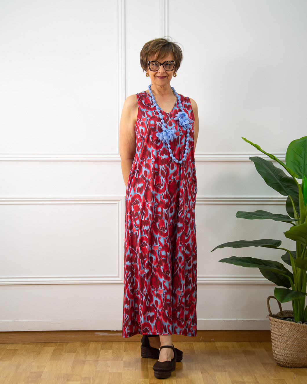VESTIDO BRUNA FRESA