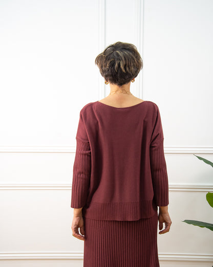 CONJUNTO PENNY GRANATE