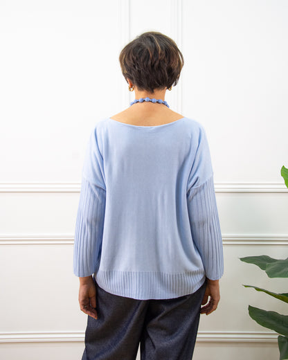 JERSEY PENNY AZUL CELESTE