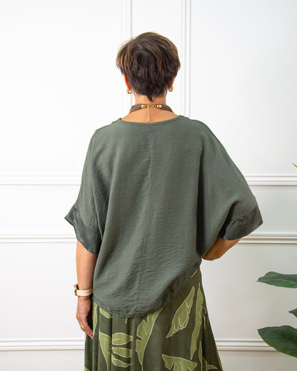BLUSA JAPAN KAKI