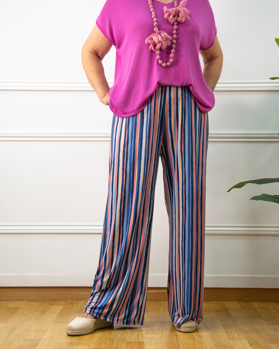 PANTALÓN ALLEGRA AZUL MARINO
