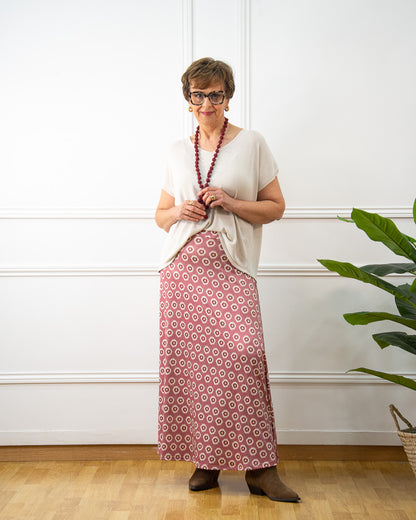 FALDA BRISA ROSA