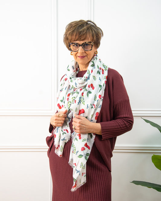 PAÑUELO CHERRY