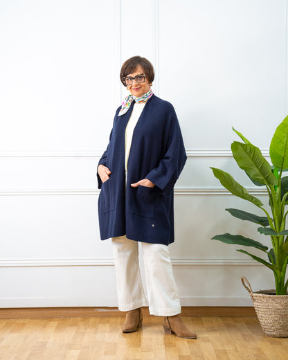 CHAQUETA DUNIA AZUL MARINO