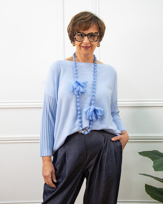 JERSEY PENNY AZUL CELESTE