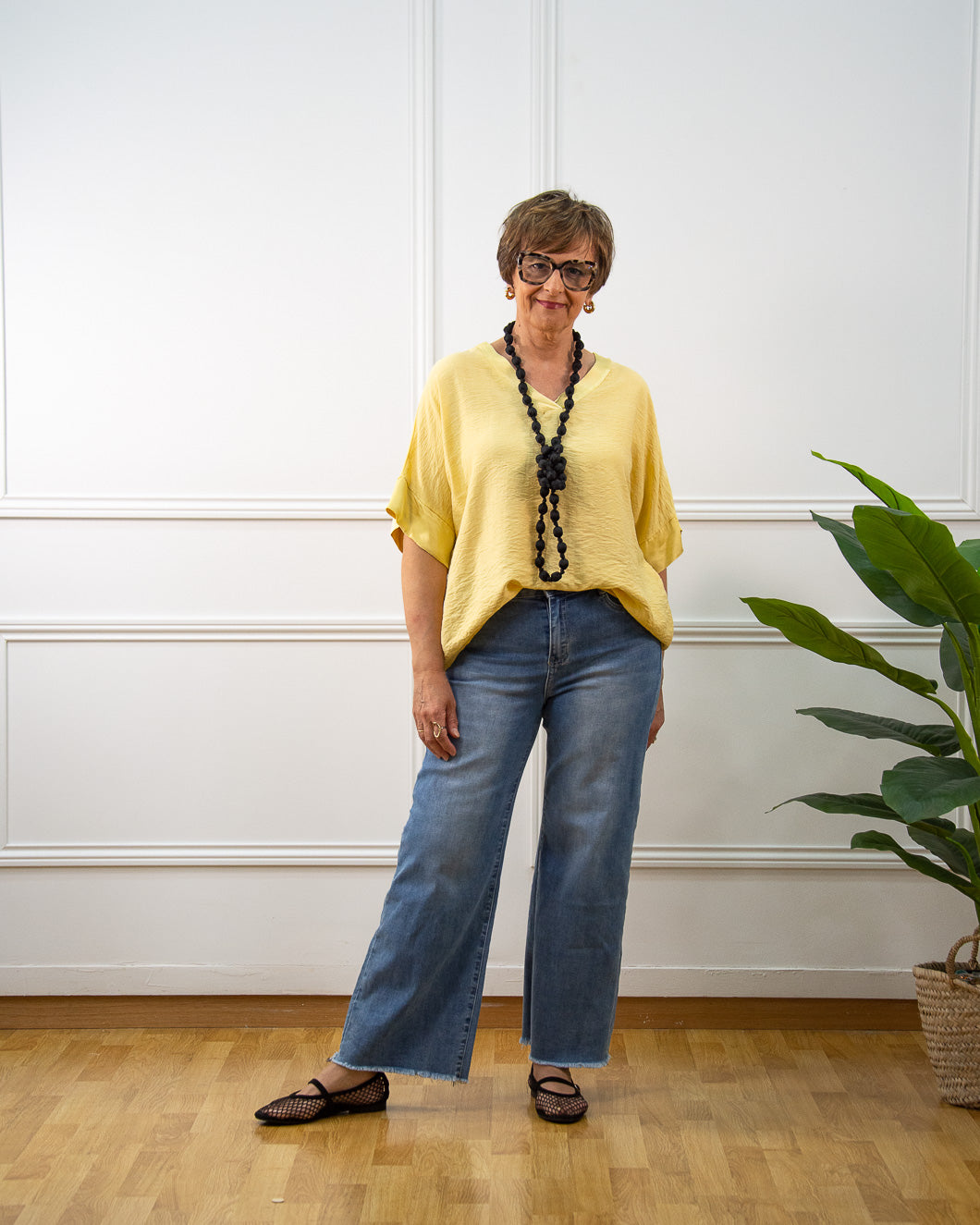 BLUSA JAPAN AMARILLO