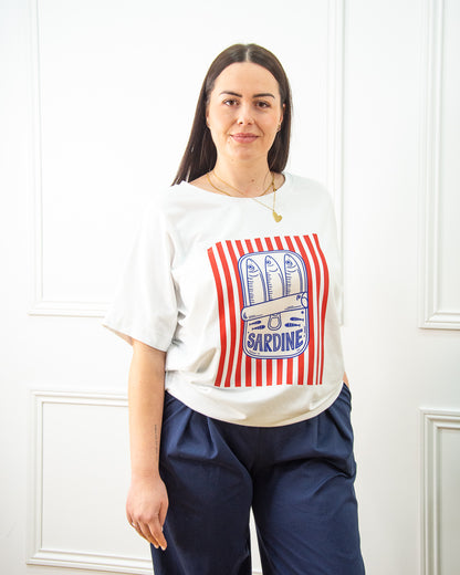 CAMISETA LATA BLANCO