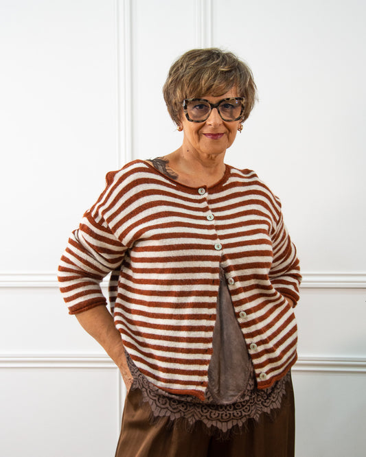 CHAQUETA NIZA TEJA