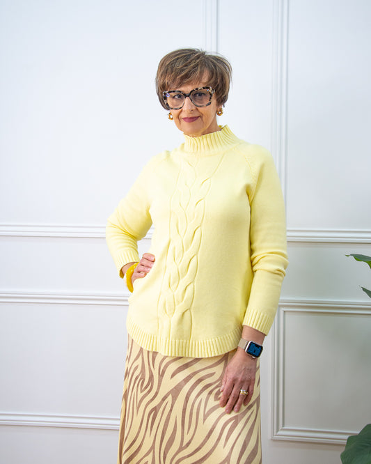 JERSEY TRENZA AMARILLO