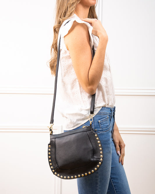 BOLSO TACHAS NEGRO