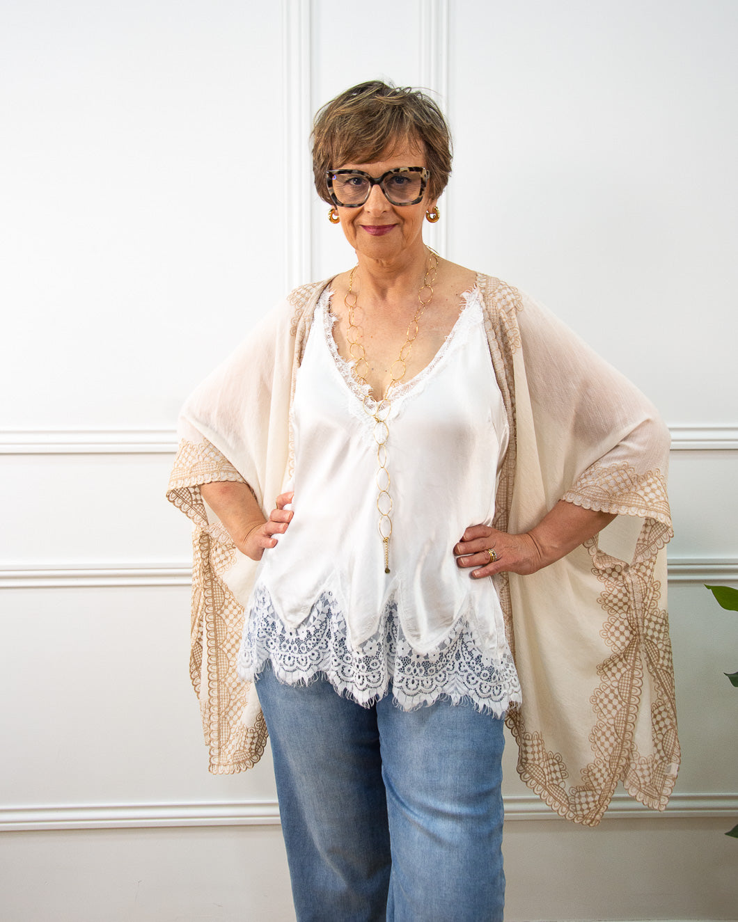 LENCERA BLONDA BLANCO