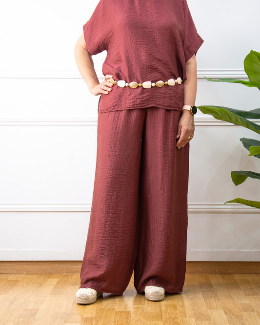 PANTALÓN MILÁN CIRUELA