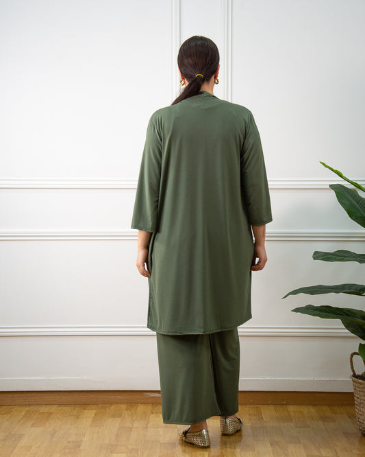 CHAQUETA LOLA VERDE KAKI