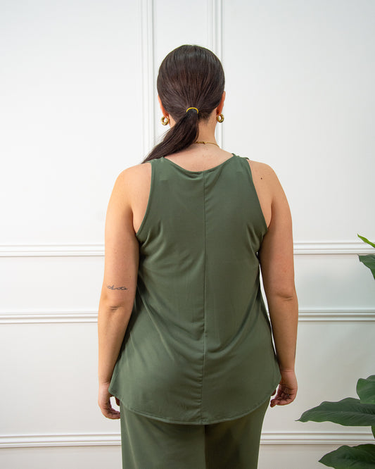 BLUSA LOLA VERDE KAKI