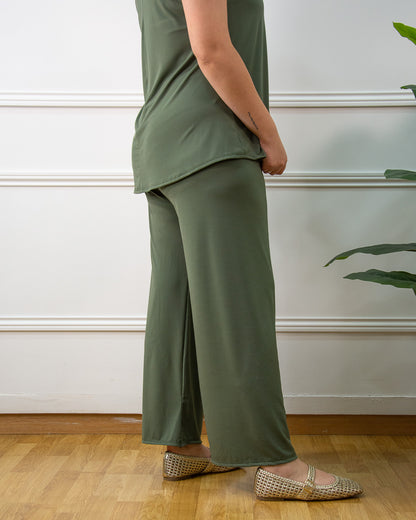 PANTALÓN LOLA VERDE KAKI