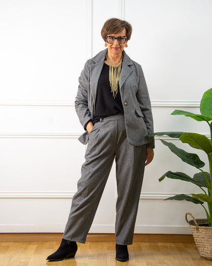 CHAQUETA OPORTO GRIS